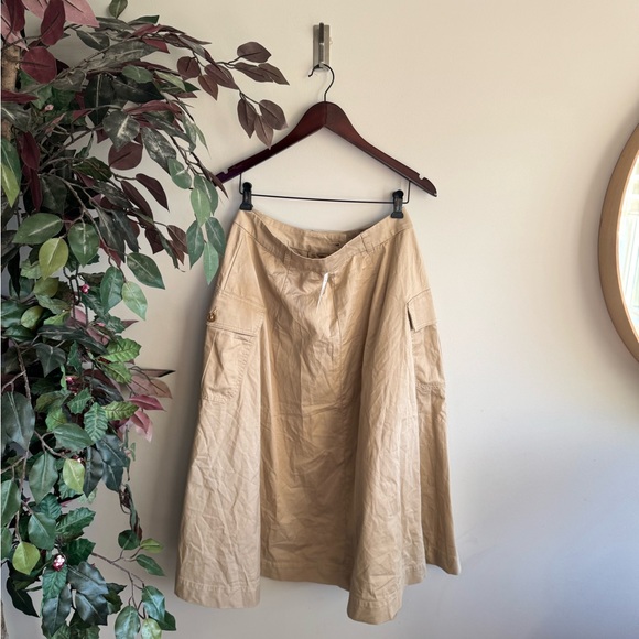 Joe Fresh Classic Tan A-Line Skirt - Picture 6 of 8